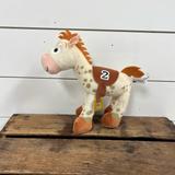 Disney Toys | Disney Parks Stuffed Horse Bullseye Appaloosa Toy Story | Color: Tan | Size: Os