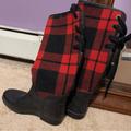 Coach Shoes | Coach Rain Boots | Color: Black/Red | Size: 6