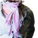 American Eagle Outfitters Accessories | American Eagle Outfitters Pink/Silver Scarf | Color: Pink/Silver | Size: Os