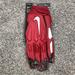 Nike Accessories | Nike D-Tack 6.0 Lineman Padded Mens Football Gloves Size 3xl Red Ck2926-661 | Color: Black/Red | Size: 3xl