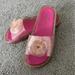 Kate Spade Shoes | Kate Spade Splash Glitter Jelly Slide Sandals | Color: Pink | Size: 6g