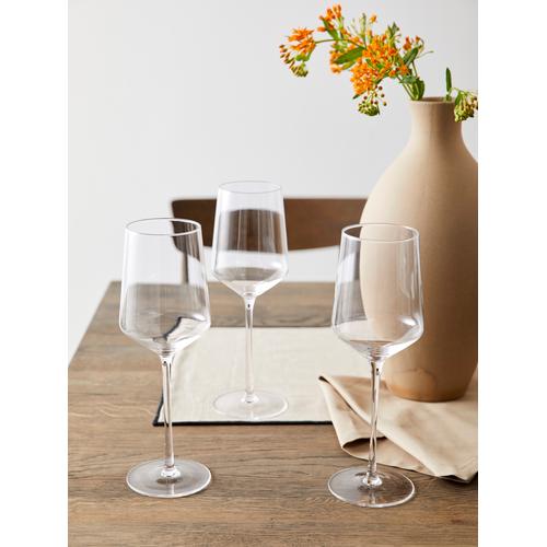„Weißweinglas LEGER HOME BY LENA GERCKE „“Philina““ Trinkgefäße Gr. Ø 8,3 cm x 24,3 cm, 420 ml, 6 tlg., farblos (transparent) Weingläser und Dekanter mundgeblasen, 6-teilig“