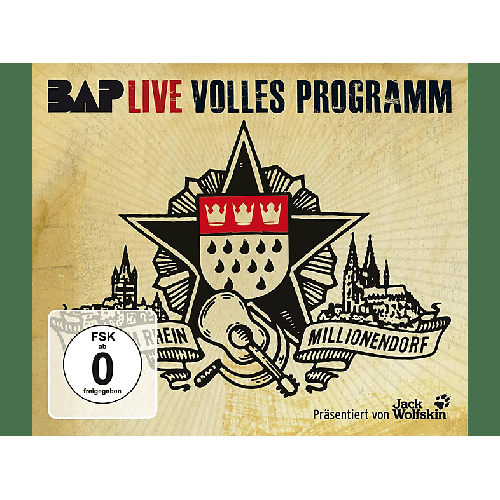 BAP - Volles Programm (CD + DVD Video)