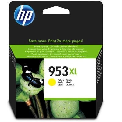 Hp 953XL Cartouche d'encre jaune grande capacité authentique (F6U18AE) pour hp OfficeJet Pro