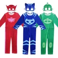 Costume de cosplay de héros Smile pour enfants combinaisons bleues rouges vertes pyjamas avec