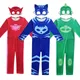 Costume de cosplay de héros Smile pour enfants combinaisons bleues rouges vertes pyjamas avec