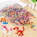 Ensemble de perles magiques à eau pour enfants jouets en 3D accessoires de puzzle 5mm 500 pièces