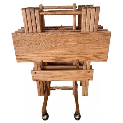 Set of Folding Tables with Casters