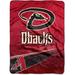 Aholicdeals Arizona Daimondbacks Signature Plush Blanket Polyester in Black/Brown/Red | 80 H x 60 W in | Wayfair ADI-ARIZONAA-THROW-60X80