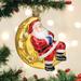 Old World Christmas Christmas Hanging Figurine Ornament Glass in Red/Yellow | 5 H x 5 W x 7 D in | Wayfair 729343403322