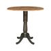 Canora Grey Sakamoto Pub Table Wood in Black/Brown | 41.5 H in | Wayfair E4F7DABA364645239E868098E53E4D46