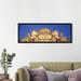 Ebern Designs Panoramic Low angle view of a mosque, Blue Mosque, Istanbul, Turkey - Wrapped Canvas Photographic Print Canvas, in White | Wayfair