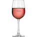 Trinx Vixen Stemmed Wine Glass in Red/White | 9 H x 3.25 W in | Wayfair 12E850FFA40F48B5B271717DD4001F82