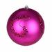 The Holiday Aisle® Sequin Swirl Ball Ornament Plastic in Pink | 4 H x 4 W x 4 D in | Wayfair F2FE4A698BE2470586AC5E24FF28C0D2