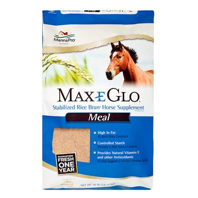 Manna Pro Max-E-Glo Stabilized Rice Bran Meal, 40 lbs.