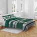 New York Jets Heathered Stripe 3-Piece Full/Queen Bed Set