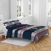 Minnesota Twins Heathered Stripe 3-Piece Full/Queen Bed Set