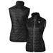 Women's Cutter & Buck Black Fanatics Corporate Rainier PrimaLoft Womens Eco Insulated Full-Zip Puffer Vest