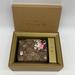 Coach Storage & Organization | Coach Boxed Lg Jewelry Box/Earrings Set Signature Canvas Evergreen Floral | Color: Pink/Tan | Size: Os