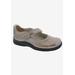 Extra Wide Width Women's Drew Endeavor Flats by Drew in Dusty Pewter Leather (Size 8 1/2 WW)