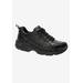 Wide Width Women's Drew Fusion Sneakers by Drew in Black Calf (Size 12 W)