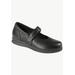 Wide Width Women's Drew Bloom Ii Flats by Drew in Black Calf (Size 8 1/2 W)