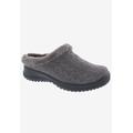 Wide Width Women's Drew Comfy Mules by Drew in Grey Fabric (Size 8 1/2 W)