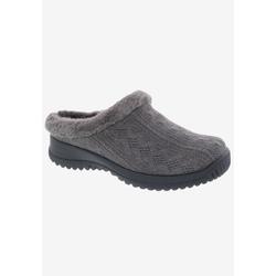 Wide Width Women's Drew Comfy Mules by Drew in Grey Fabric (Size 8 1/2 W)