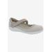 Extra Wide Width Women's Drew Rainbow Flats by Drew in Tan Canvas (Size 7 WW)