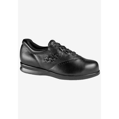 Wide Width Women's Drew Parade Ii Flats by Drew in Black Calf (Size 10 1/2 W)