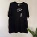 Nike Dresses | Nike Swoosh Short Sleeve Plus Size Mini Dress Size 2x Nwt | Color: Black | Size: 2x