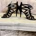 Nine West Shoes | Nine West Ambroseo Lace Up Heels | Color: Black | Size: 7