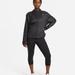 Nike Pants & Jumpsuits | Nike Fast Women's Mid-Rise Crop Running Leggings (Plus Size), Size 2x, Nwt | Color: Black | Size: 2x