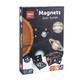 APLI Kids 19272 19272-Magnetspiel Solar System-Board mit 27 magnetischen Teilen-10 Sprachen-Empfohlen für Kinder ab 5 Jahren