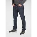 Tapered-fit-Jeans ARIZONA "Jaxton" Gr. 42, Länge 34, blau (dark blue used) Herren Jeans 5-Pocket-Jeans Tapered-Jeans