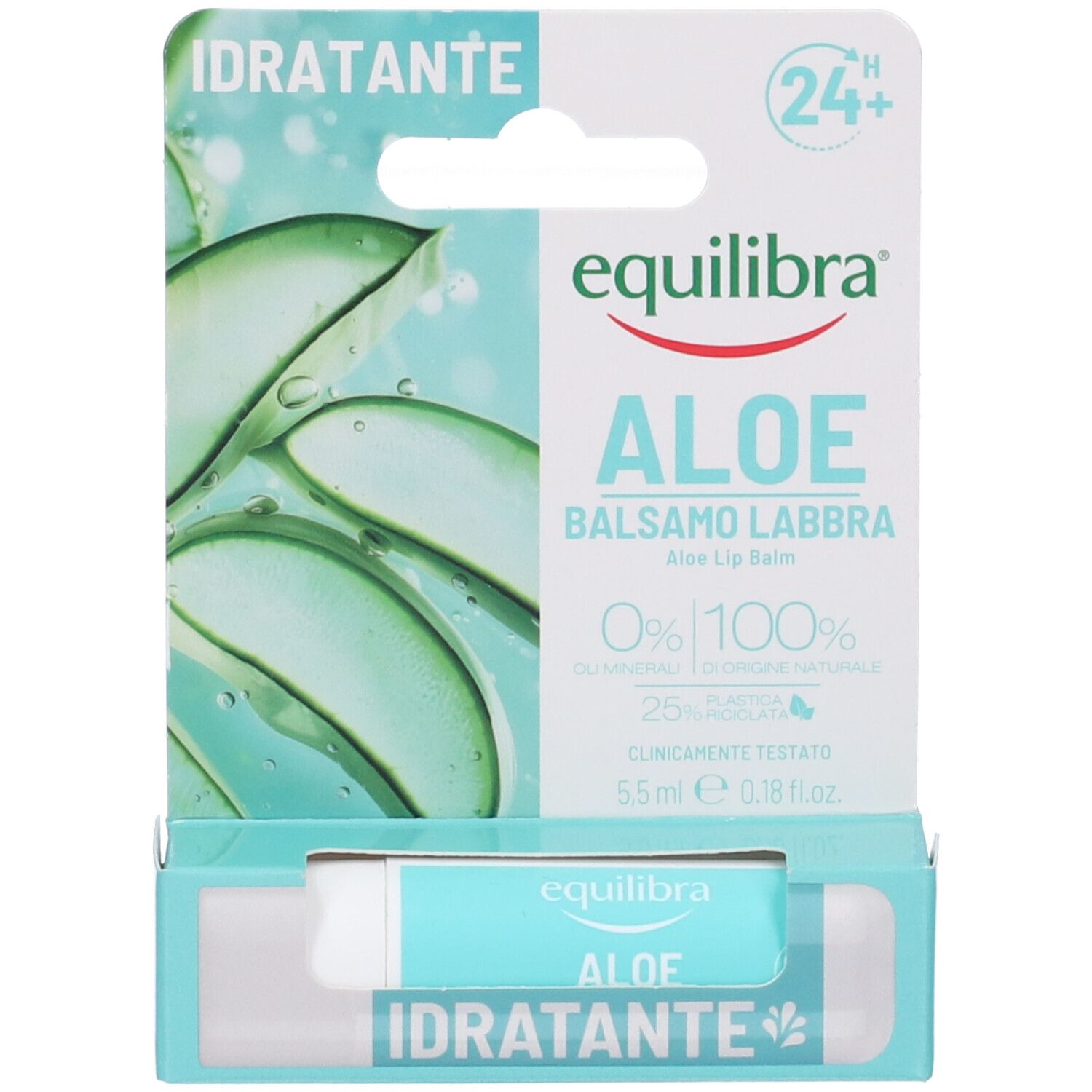 Equilibra® Aloe Stick Labbra - Risparmia il 10% con codice: equilibra1