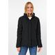 Steppjacke CECIL Gr. M (40), schwarz (black) Damen Jacken Steppjacken