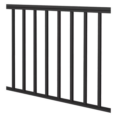 Superior Aluminum Series 9P Railing Kit 36 Inch H - 6 Foot L - Level - Black