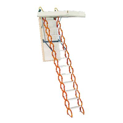 Rainbow Attic Stair Prestige Telescoping Attic Ladder Orange