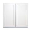 Craftline Ready to Assemble White Shaker Standard Cabinet Standard Cabinet - 30 Inch x 12 Inch x 36 Inch