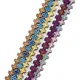 6 MM 62 pièces couleur placage hématite croix Gall perles de pierre naturelle croix entretoise