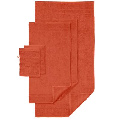 Handtuch WÄSCHEPUR, orange, B:50cm L:100cm, 100% Baumwolle, Handtücher (Packung) Image