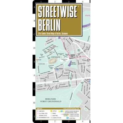 Streetwise Berlin Map Laminated City Center Street...