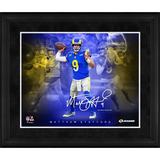 Matthew Stafford Los Angeles Rams Facsimile Signature Framed 16" x 20" Stars of the Game Collage