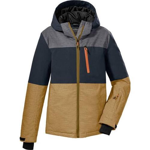 Kinder Funktionsjacke KSW 181 BYS SKI JCKT, Größe 140 in Braun