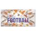 Minnesota Vikings 6'' x 12'' Hello Football Wall Art