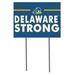 Delaware Fightin' Blue Hens 18'' x 24'' I Chose Lawn Sign