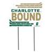 Charlotte 49ers 18'' x 24'' Bound Yard Sign