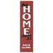 Louisiana Ragin' Cajuns 12'' x 48'' This Home Leaning Sign
