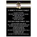 Wake Forest Demon Deacons 23'' x 34'' Fight Song Wall Art